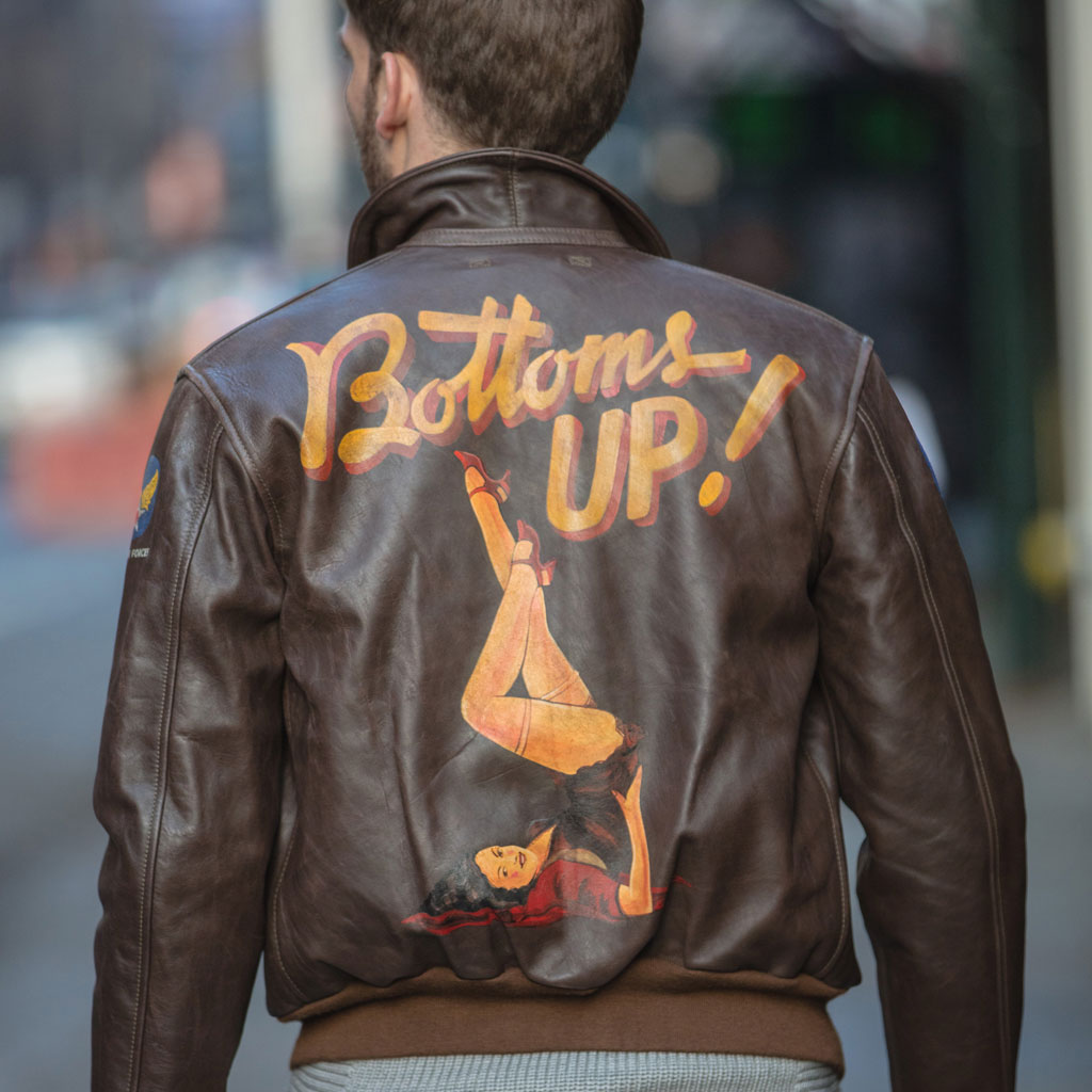 40th Anniversary Bottoms Up™ A-2 Pinup Jacket Z21T008