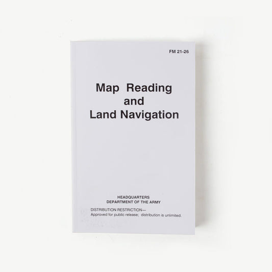 Map Reading Land Navigation Book