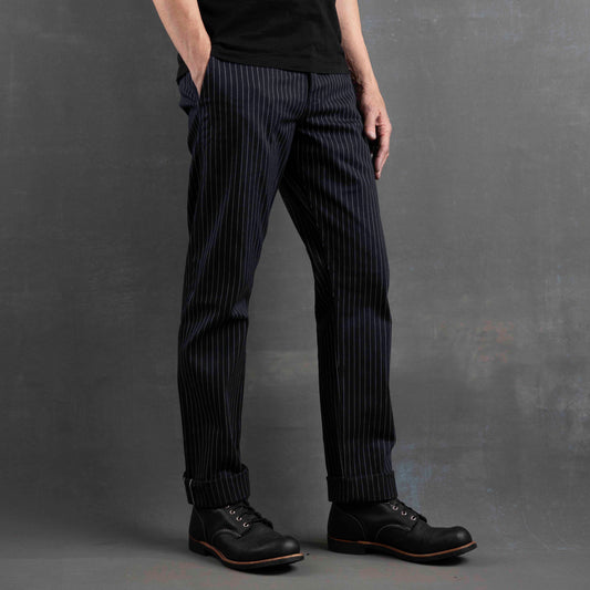 PRE ORDER: Marshal Selvage Chino 14oz Wabash Stripe Selvage Twill