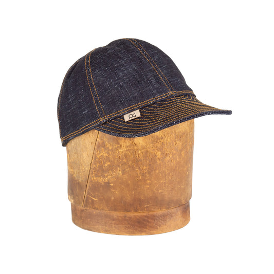 Full Service Mechanic Hat 20 Oz Japanese Indigo Denim