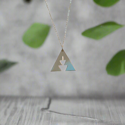 Copper Canoe Woman Lou Necklace
