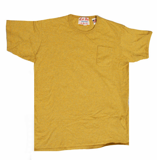 Nathan's Hot Dog Mustard Heather Pocket Tee