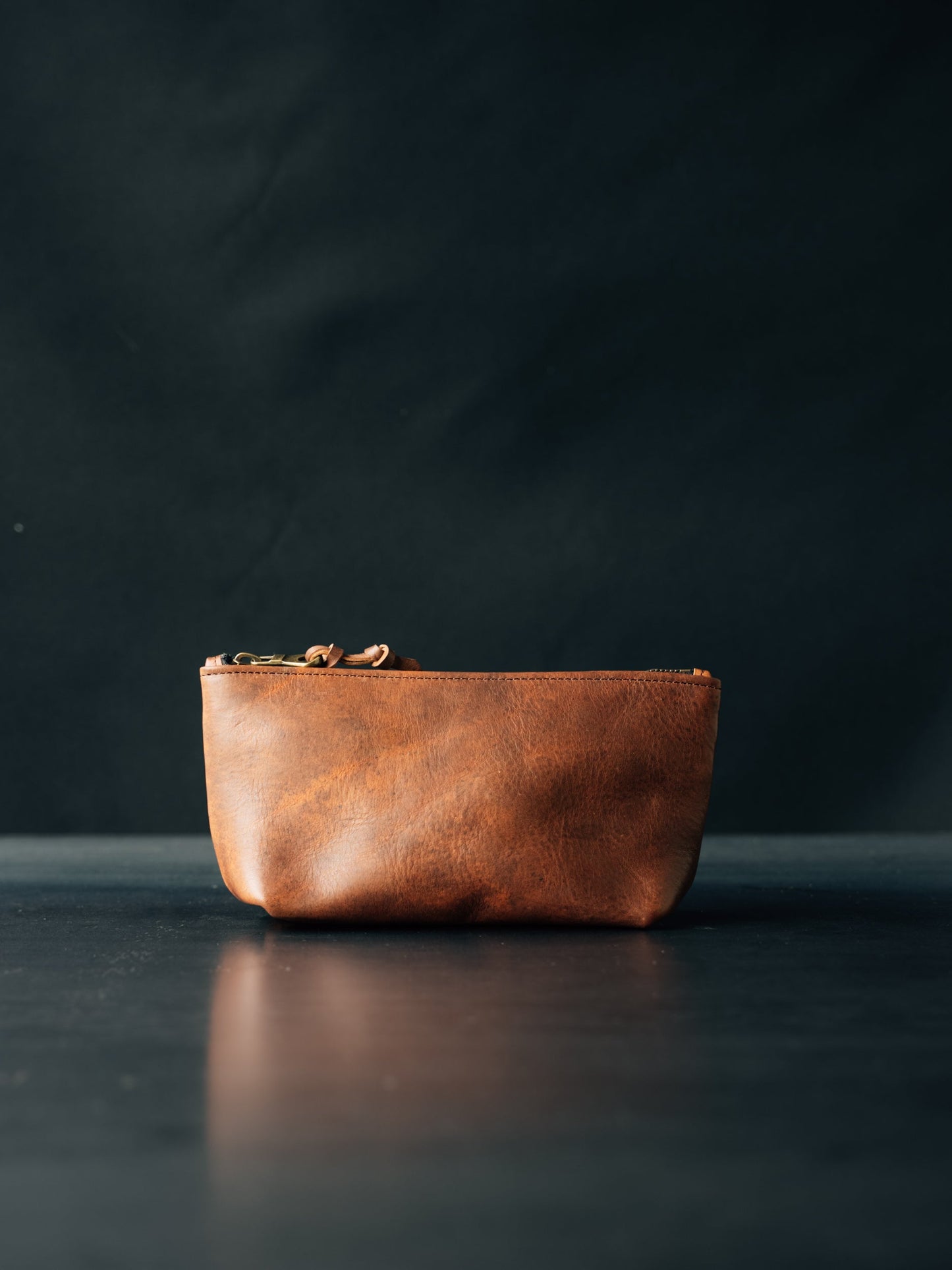 Dylan Zip Pouch - SMALL - Badalassi Carlo Cognac Nemesis