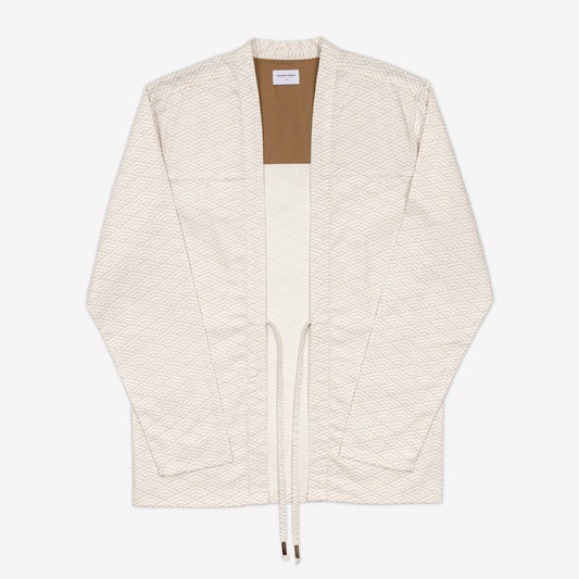 Noragi Jacket - Off White Wave