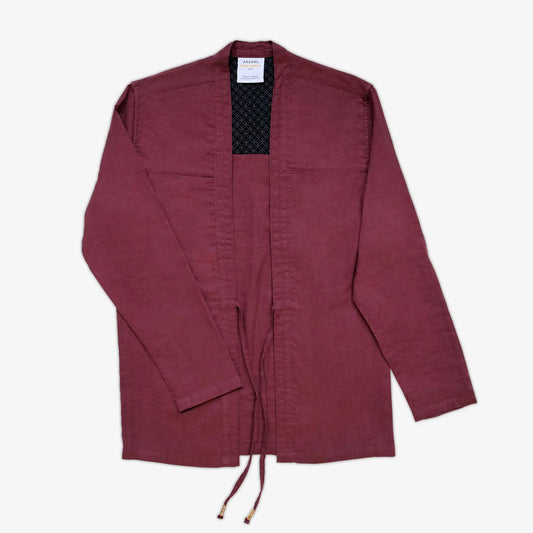 Noragi Jacket - Plum Double Gauze