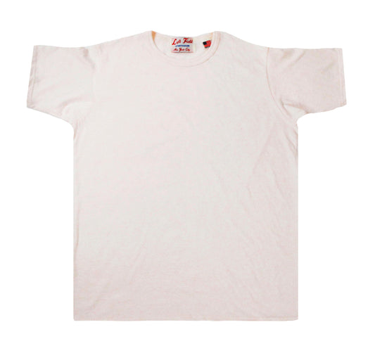 Flamingo Heather Cotton Crew Tee