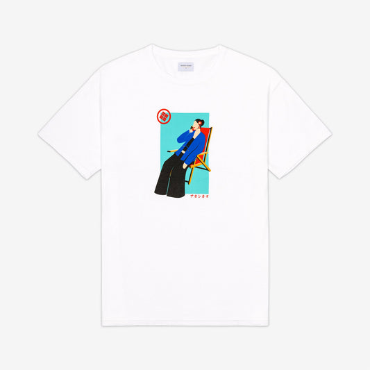 Riviera Woman Oversize Tee - White