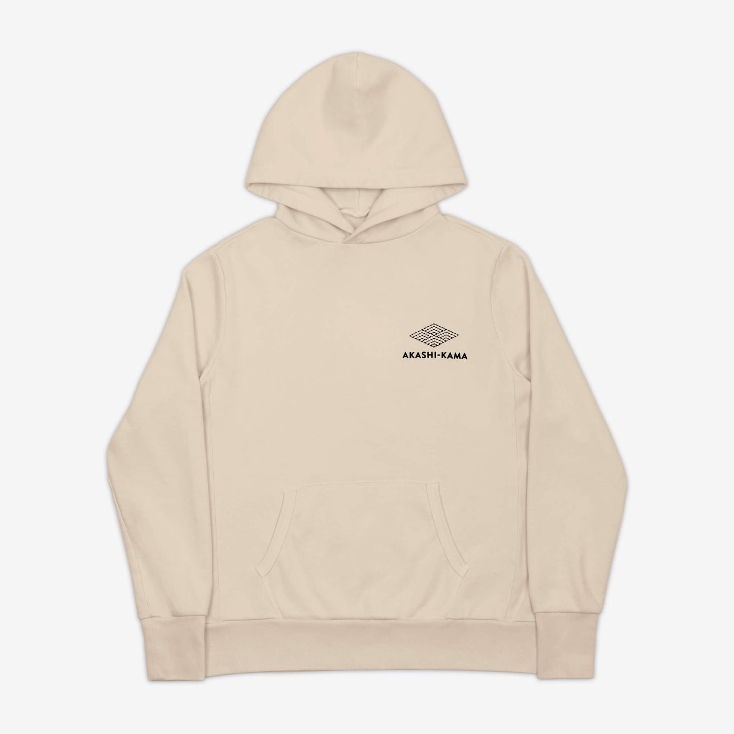 Sashiko Diamond Hoodie - Enoki