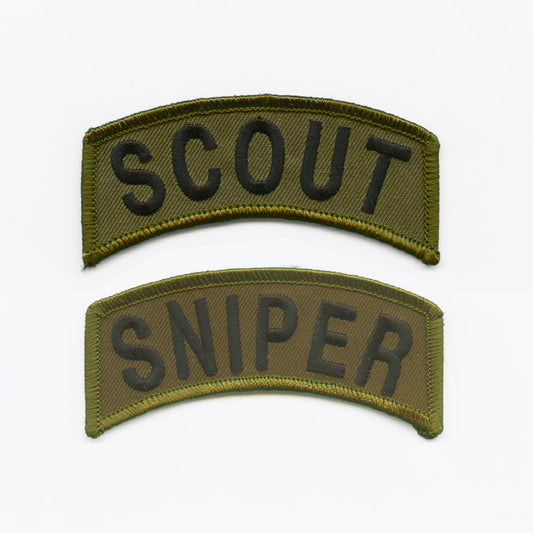 Scout & Sniper Patch PM0624 & PM0617
