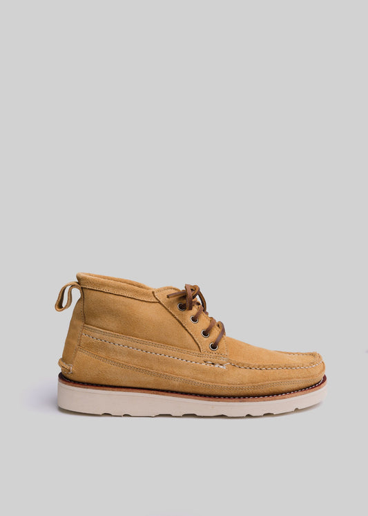 Easymoc Scout Boot in Toast Suede