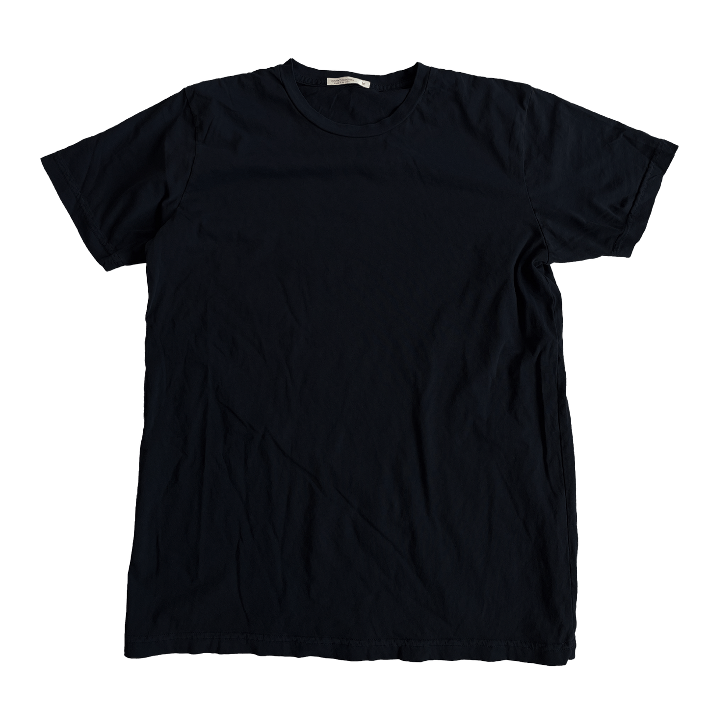 Ringspun Jersey Short Sleeve Tee - Black