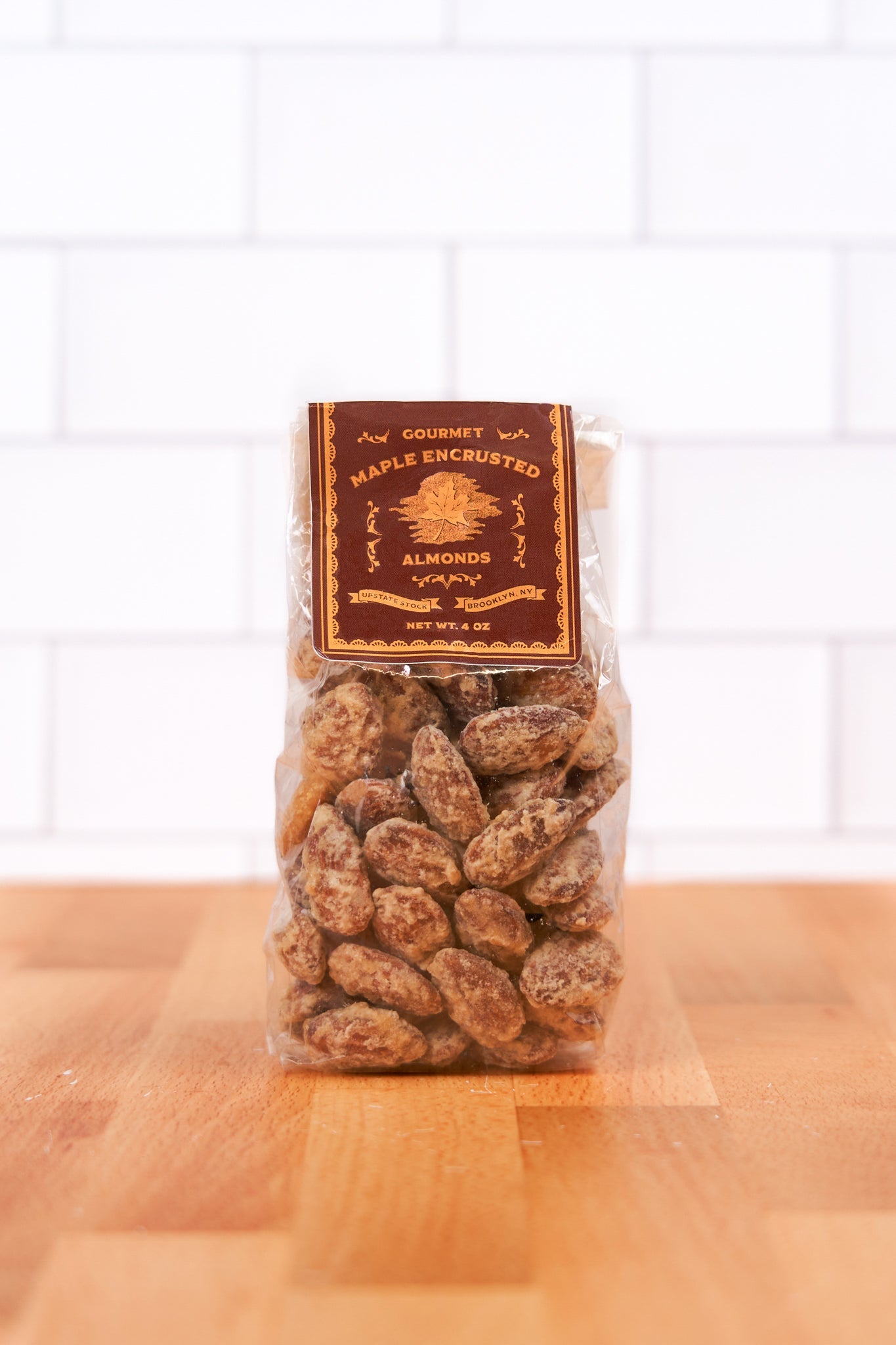 Upstate Stock Maple Collection - ALMONDS, CASHEWS, PEANUTS, and WALNUTS