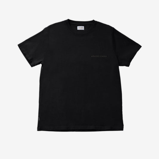 Stamped Oversize Tee - Black