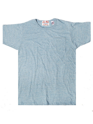 Light Blue Chambray Pocket Tee