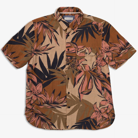 Double Gauze Camp Shirt | Camo | Ace Rivington