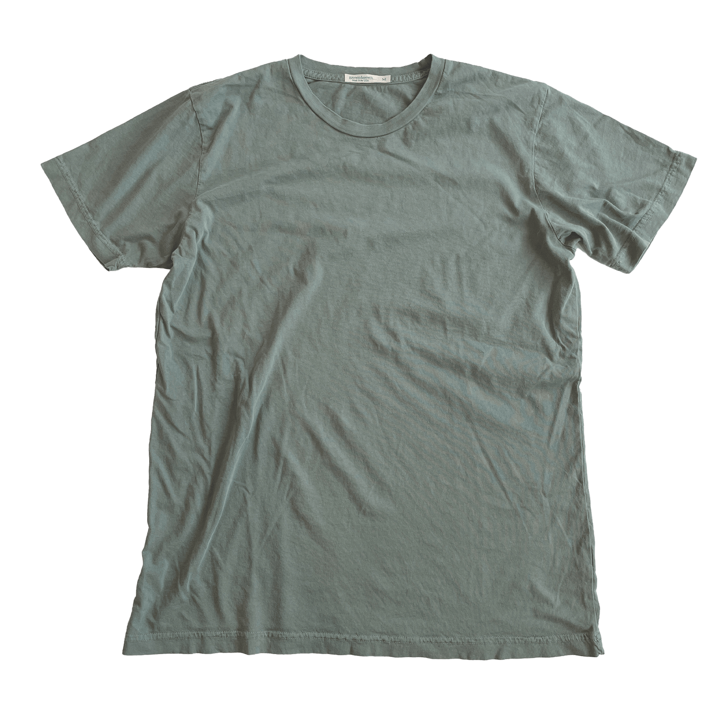 Ringspun Jersey Short Sleeve Tee - Sage