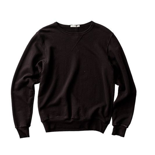 French Terry Sweatshirt - Black