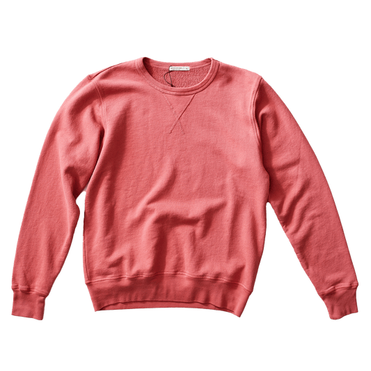 French Terry Sweatshirt - Faded Red