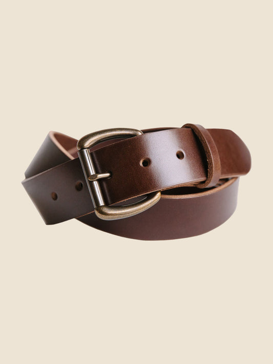 Heavy Duty Belt - Walnut