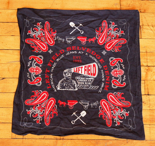 Left Field Rotary Printed Bandana