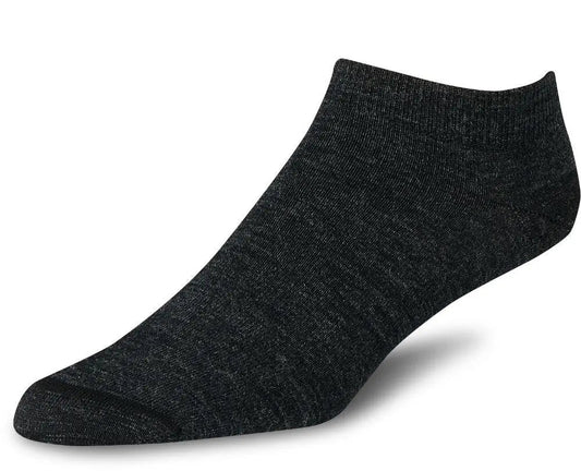 Wool Footie Liner 97335 Charcoal