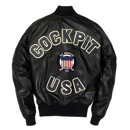 Cockpit USA Letterman Jacket Z21P016